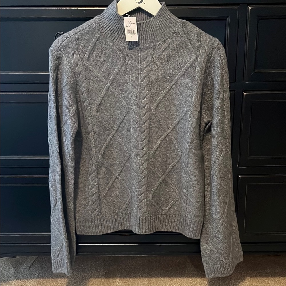 LOFT Gray Sweater